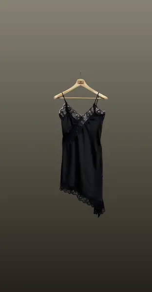 Rochie tip furou- negru