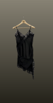 Rochie tip furou- negru