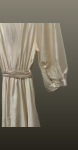 Rochie diafana- nude auriu