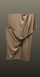 Rochie jerseu detaliu- maro
