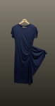 Rochie jerseu detaliu- bleumarin