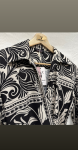 Rochie imprimeu- alb/negru