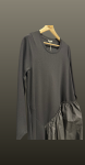 Rochie asimetrica- negru