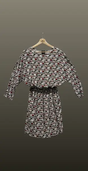 Rochie imprimeu vintage