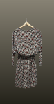 Rochie imprimeu vintage