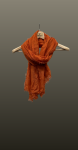 Esarfa micromodal- oranj
