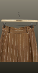 Pantalon drept-maro