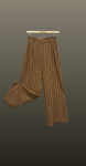 Pantalon drept-maro