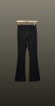 Pantalon ușor evazat -talie  sclipici
