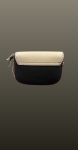 Geanta mica postas beige- multicolor