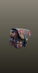 Geanta mica postas- imprimeu floral multicolor