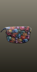 Geanta mica postas- imprimeu floral multicolor